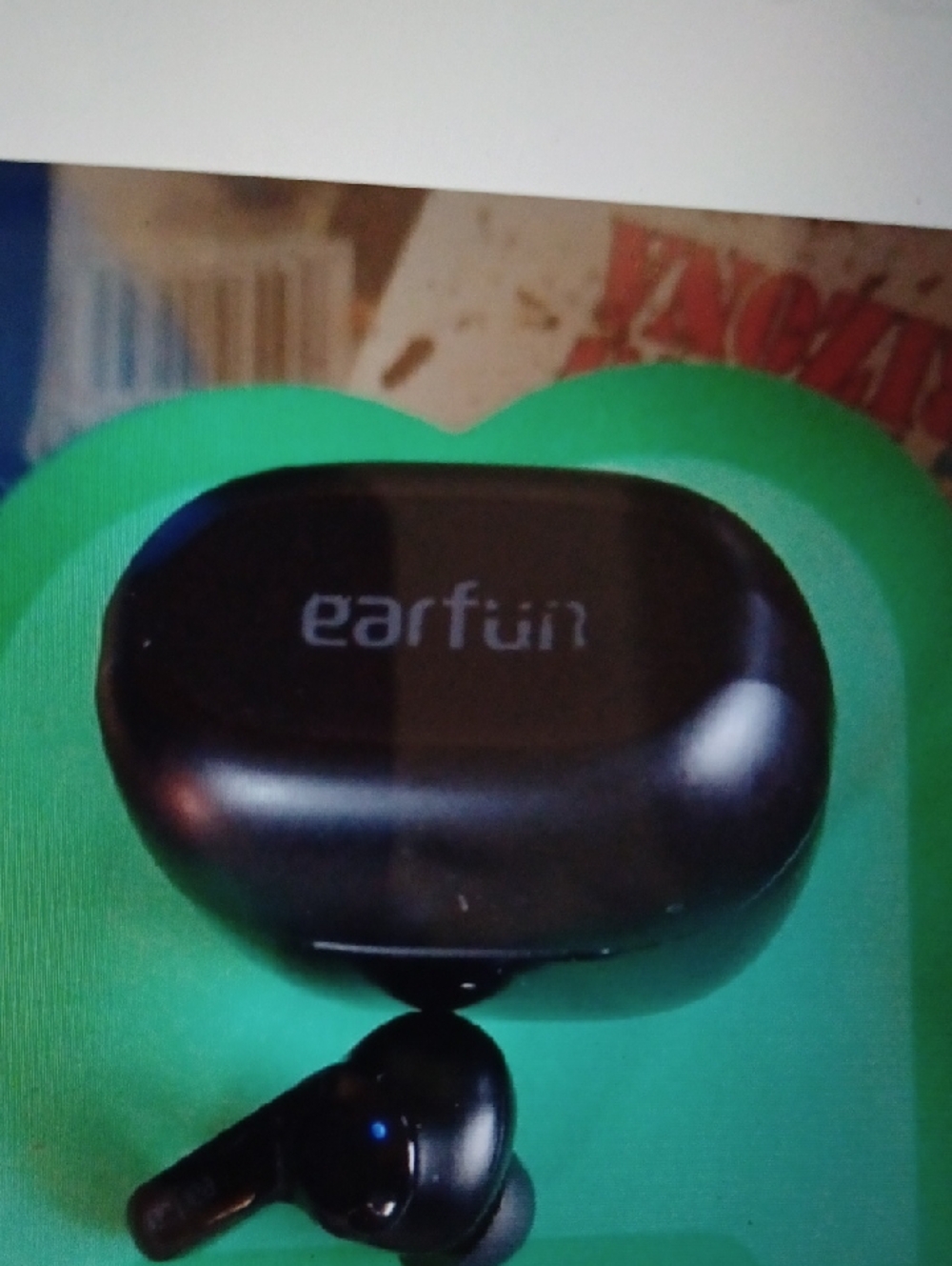 EarFun True Wireless Earbuds with Charging Case - Black